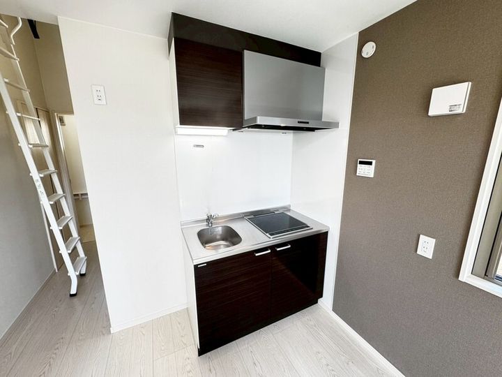 東京都立川市富士見町3(アパート)の賃貸物件のキッチン