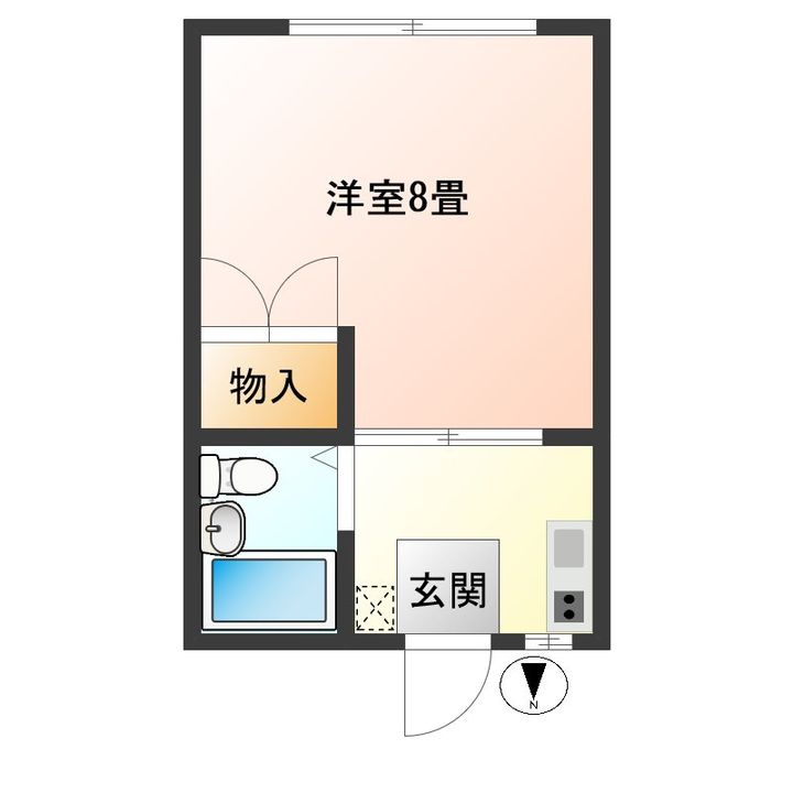 シティハイツ鈴の木の間取り