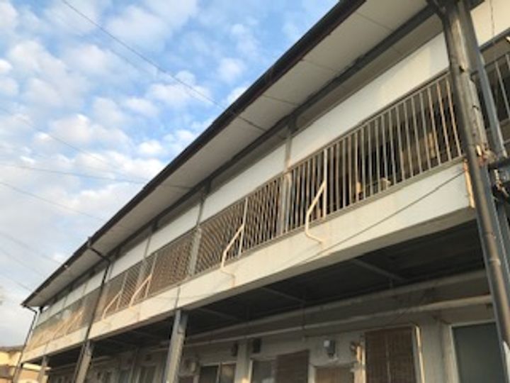 峰アパートの外観