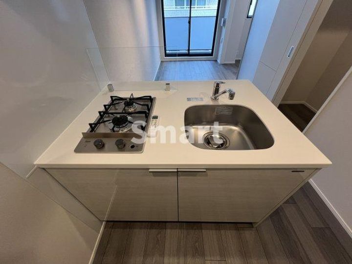 東京都中野区中野1の賃貸マンションのキッチン