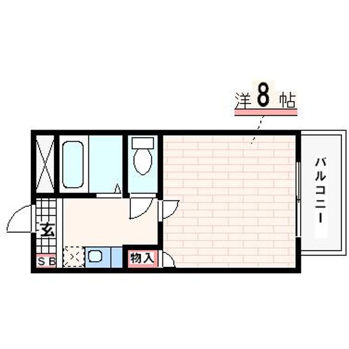 ステューディオ46の間取り
