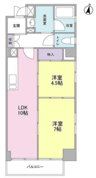 EASE PLASE 多摩川の間取り
