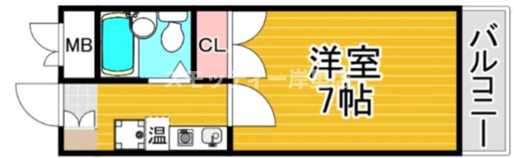 平田マンションの間取り