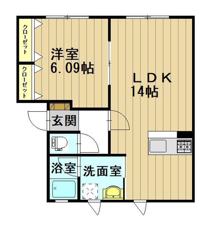 メイプル58の間取り