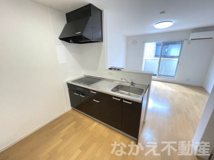 徳島県阿南市見能林町念仏免(アパート)の賃貸物件のキッチン