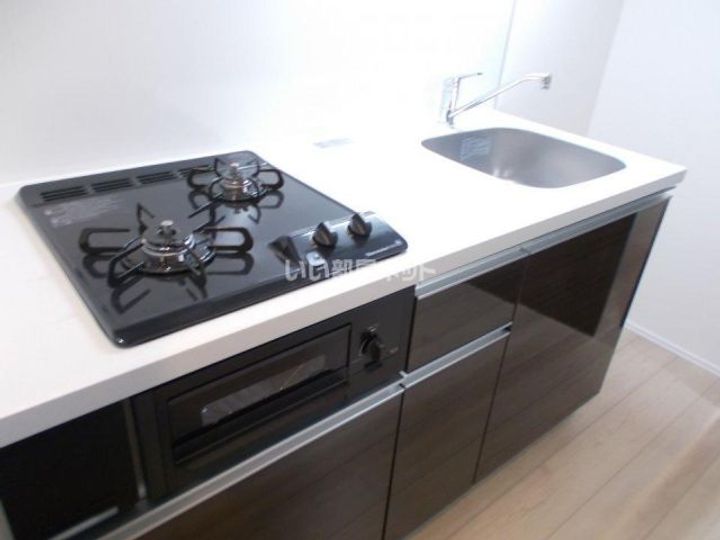 埼玉県狭山市入間川2(マンション)の賃貸物件のキッチン