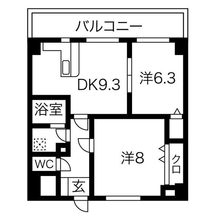 グランデ フィオーレの間取り