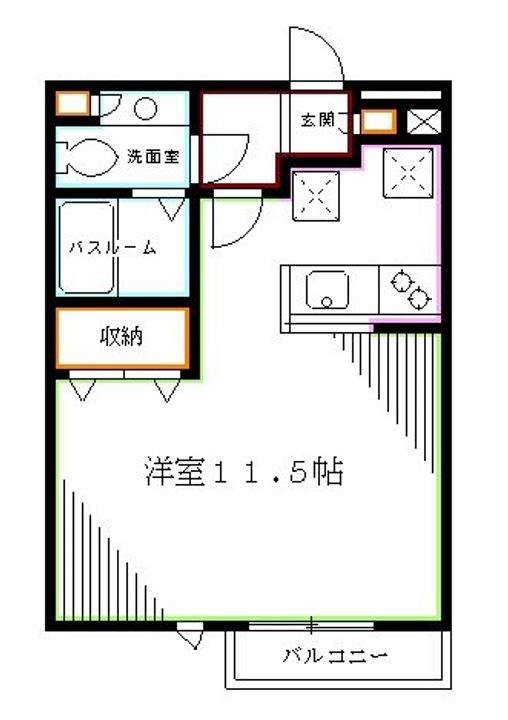 LightGardenI(ライトガーデン)の間取り