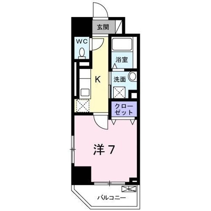 パークスクウェア八幡町の間取り
