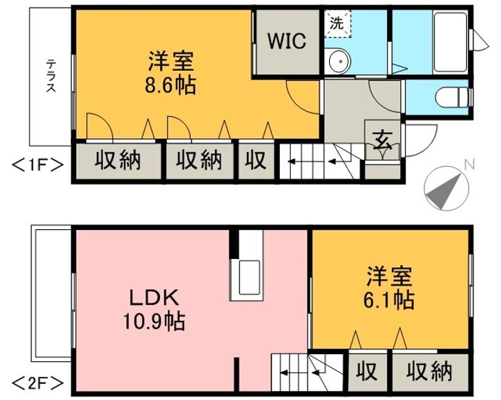 エクセル妙典の間取り