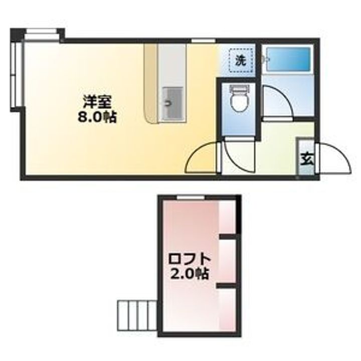 サンテラス911の間取り