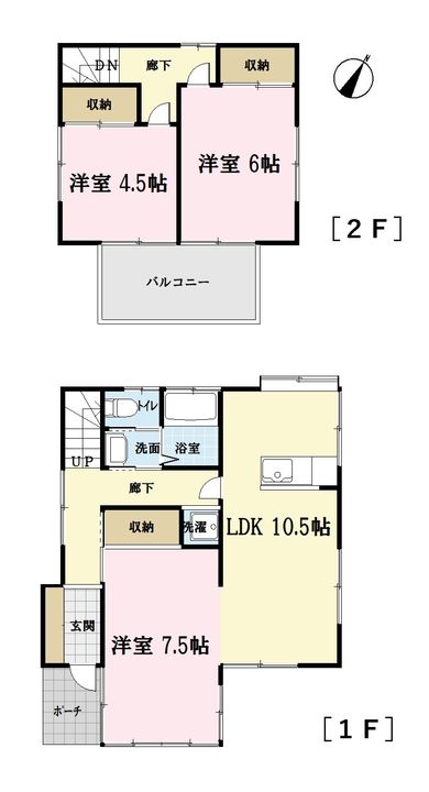 埼玉県春日部市緑町3(一戸建)の賃貸物件の間取り