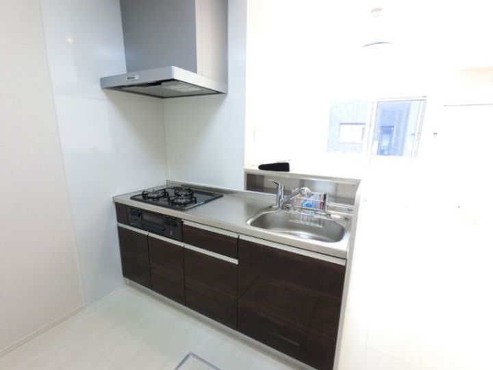 栃木県足利市福居町(アパート)の賃貸物件のキッチン