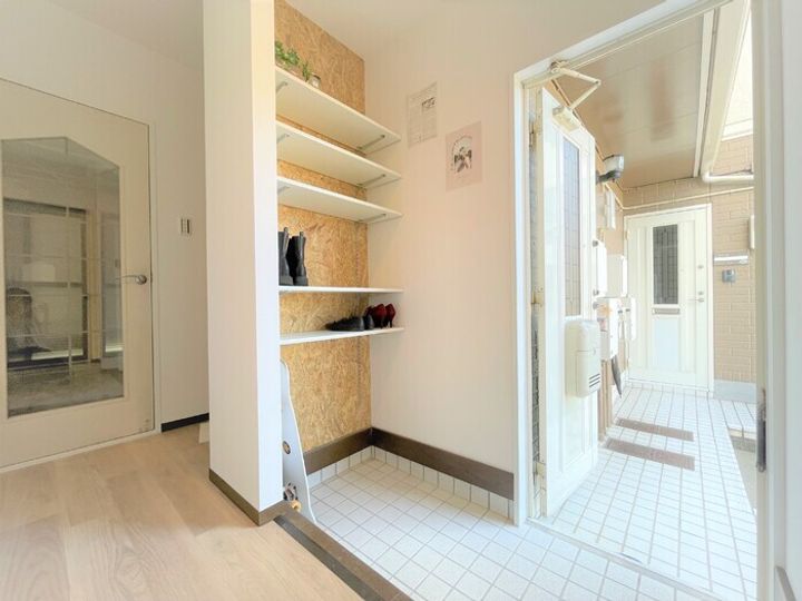 神奈川県横浜市戸塚区矢部町(一戸建)の賃貸物件の玄関