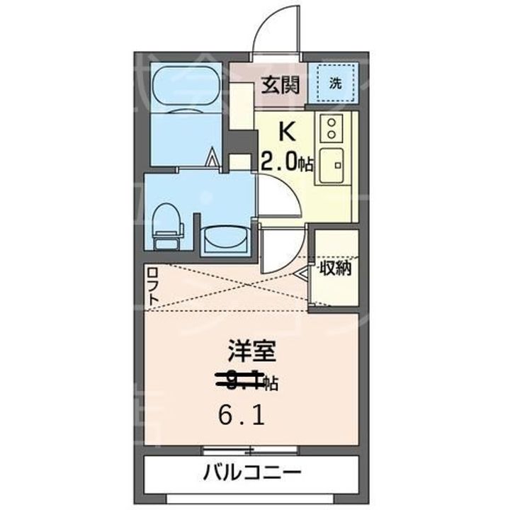 ドミール・シャルマン II番館の間取り