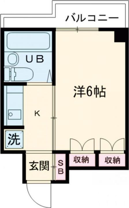 大阪府大阪市鶴見区今津南1(マンション)の賃貸物件の間取り