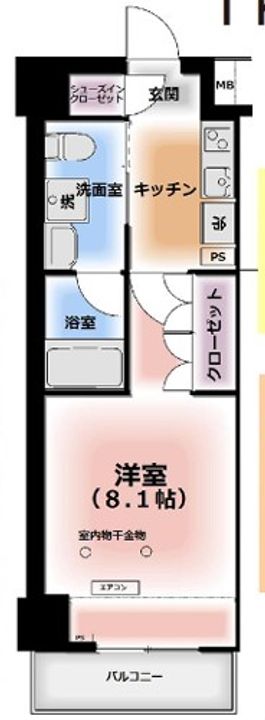 東京都足立区梅田2(マンション)の賃貸物件の間取り