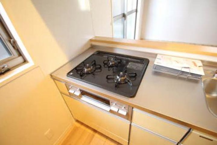 広島県福山市沖野上町3丁目の賃貸アパートのキッチン