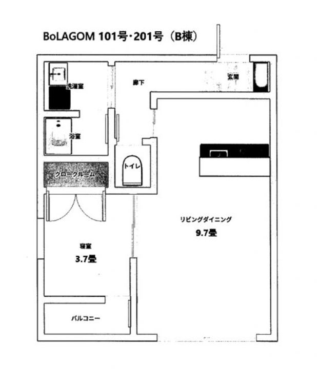 Bo LAGOMの間取り