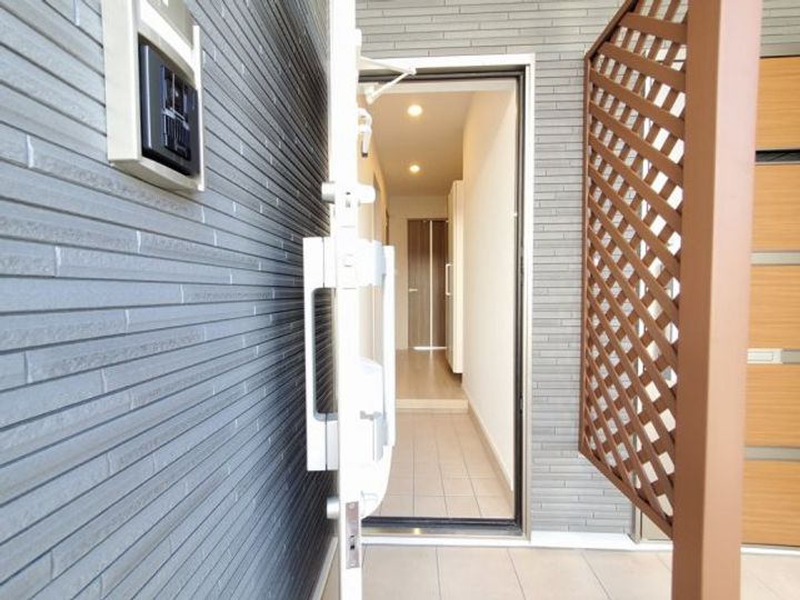 グリーン ヴィレッヂ IIの玄関