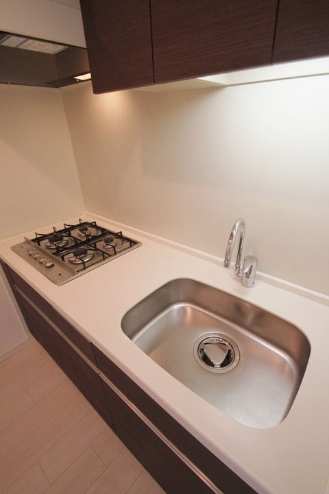 東京都文京区千駄木3(マンション)の賃貸物件のキッチン