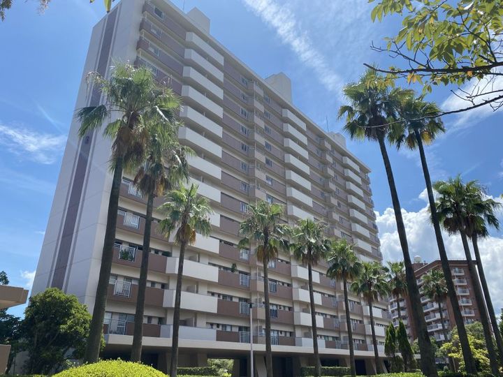 鴨池サンハイツ8号棟602号の外観