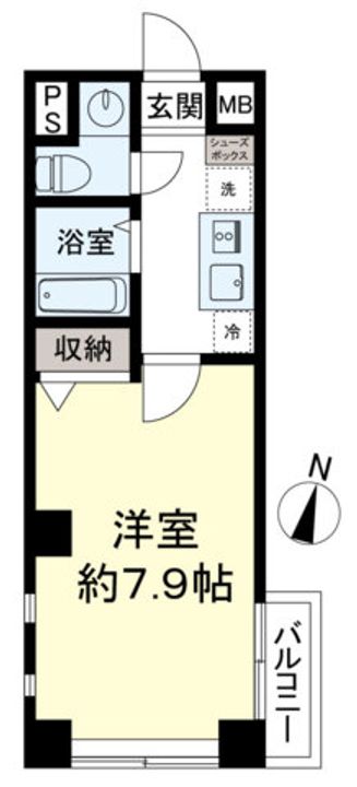 モンシャトー高円寺南の間取り