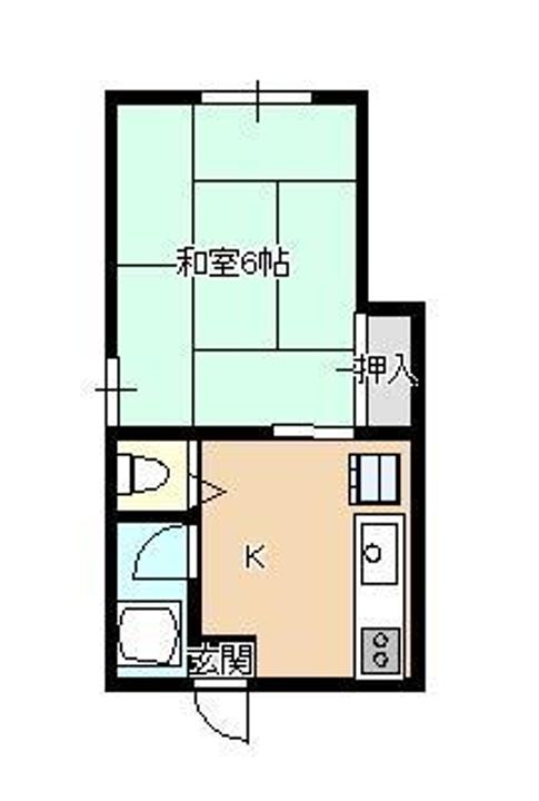 コーポ星野の間取り