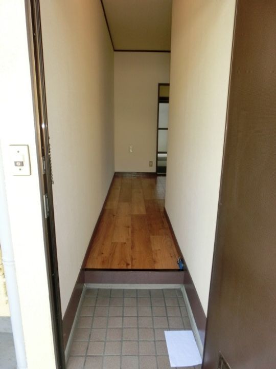 コーポ池田の玄関