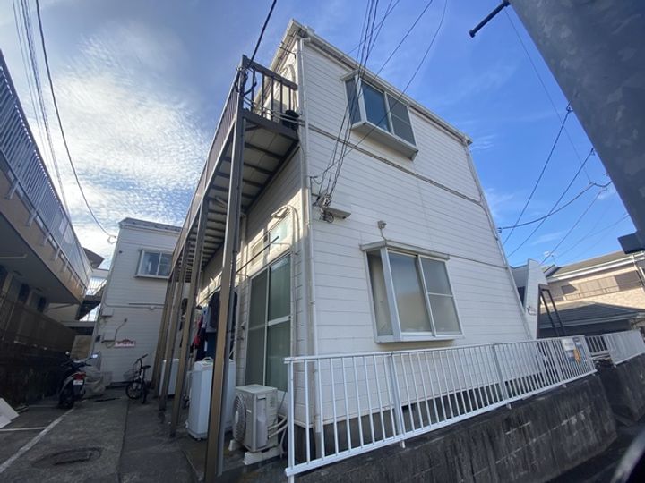 デ・ソレイユA棟の外観