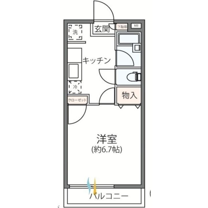 ライラック多摩の間取り