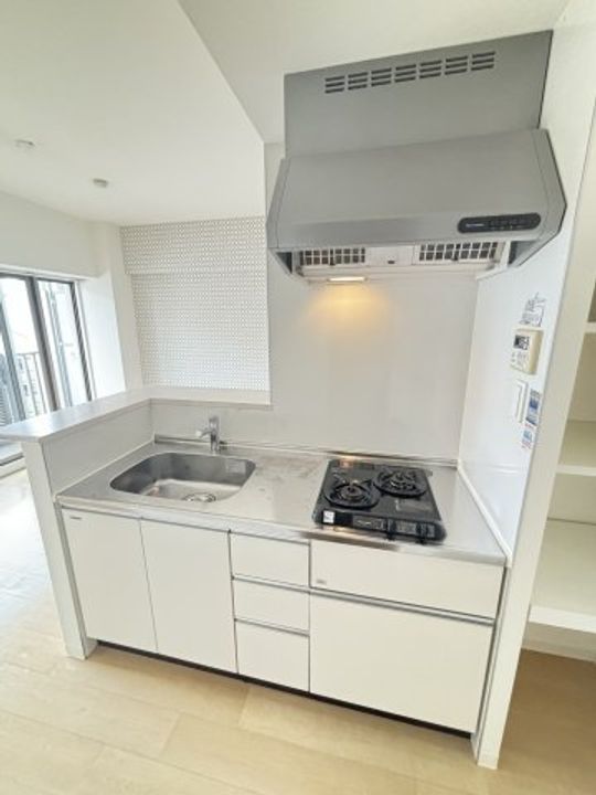 大阪府大阪市東淀川区西淡路1(マンション)の賃貸物件のキッチン