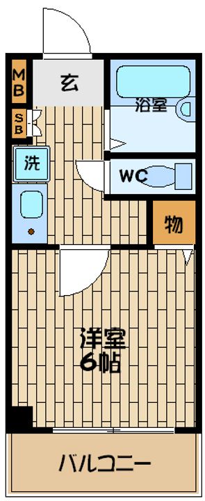 ブレス福寿の間取り
