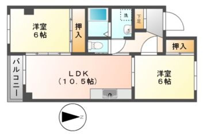 グレースハイツの間取り