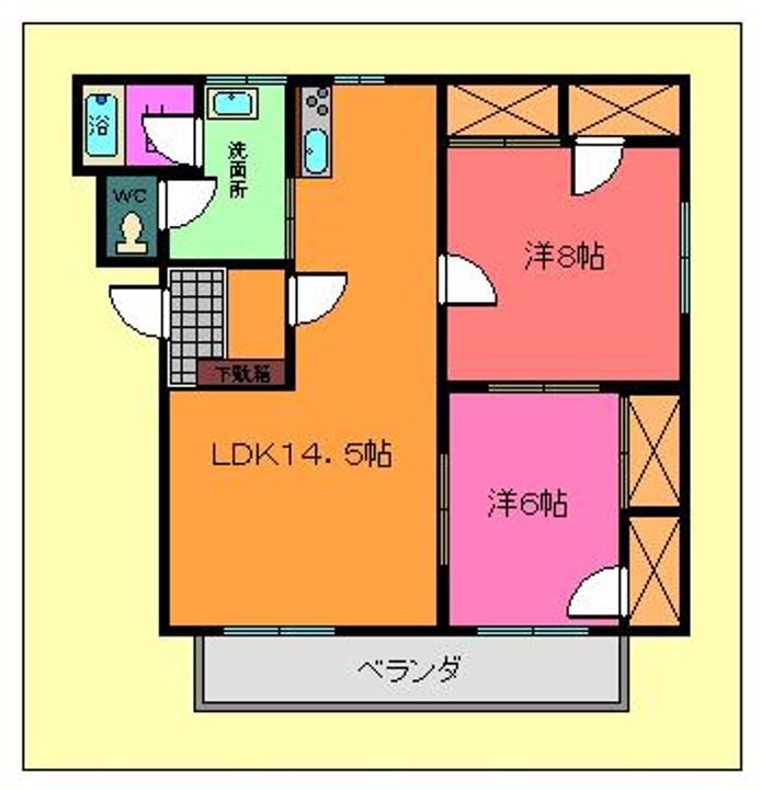 SKハウスの間取り