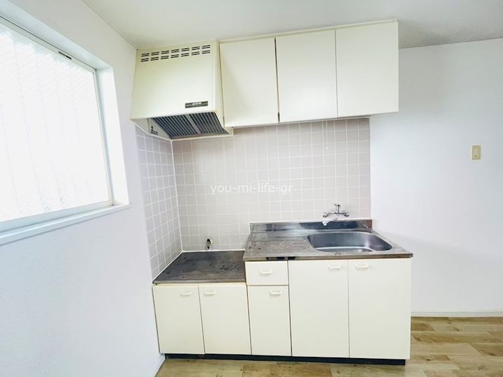 神奈川県中郡大磯町西小磯(アパート)の賃貸物件のキッチン