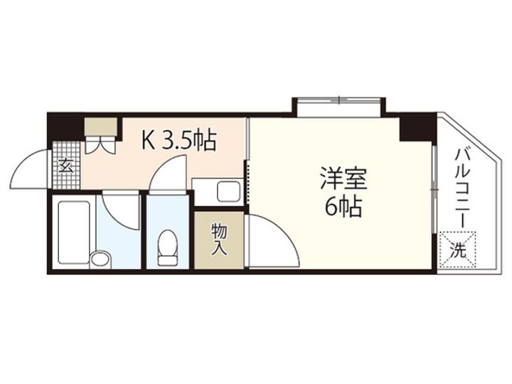 ソアール矢野の間取り