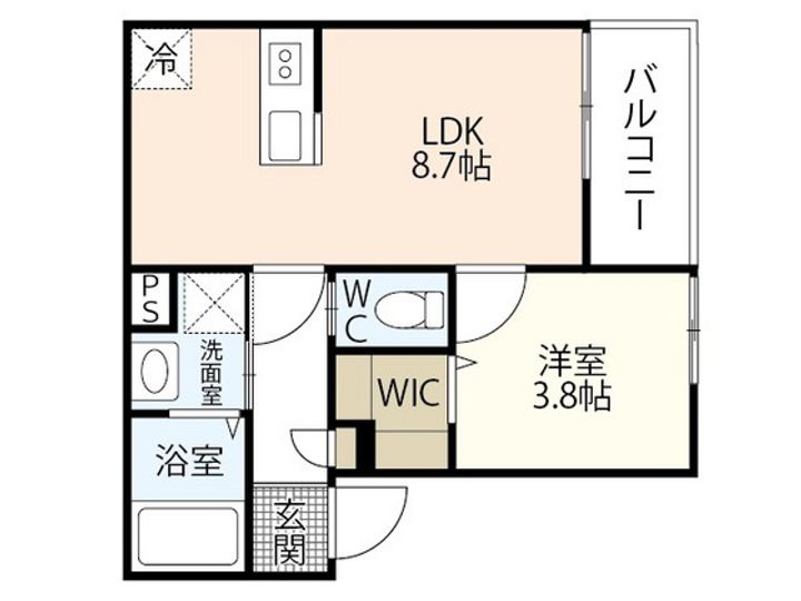 REGALE 船頭町の間取り