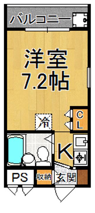 兵庫県西宮市鳴尾町1(マンション)の賃貸物件の間取り