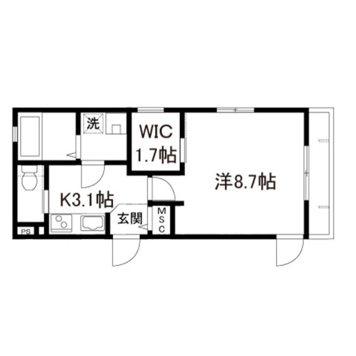 CASA TRESの間取り