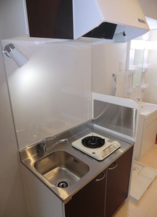 千葉県松戸市松戸(アパート)の賃貸物件のキッチン