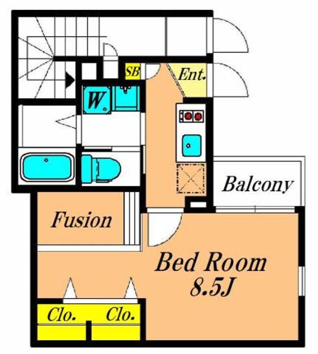 チェリーコーポIIの間取り