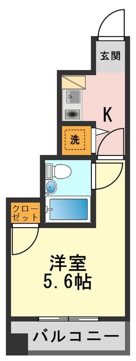 マートルコート新小岩の間取り