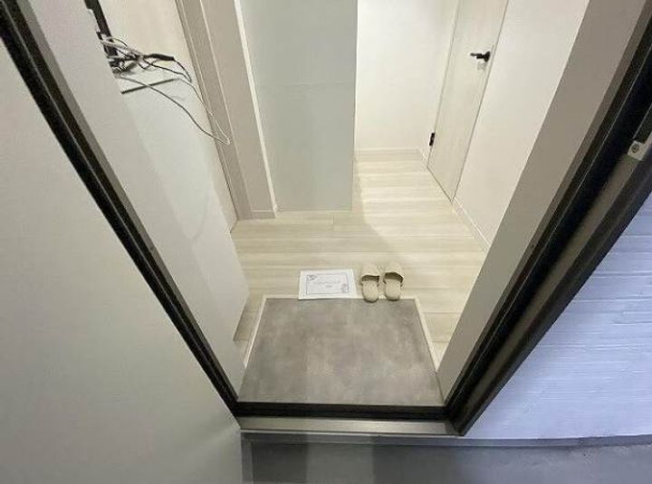 大山フラッツの玄関