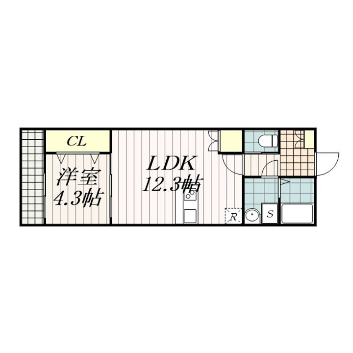 明幸3番館の間取り