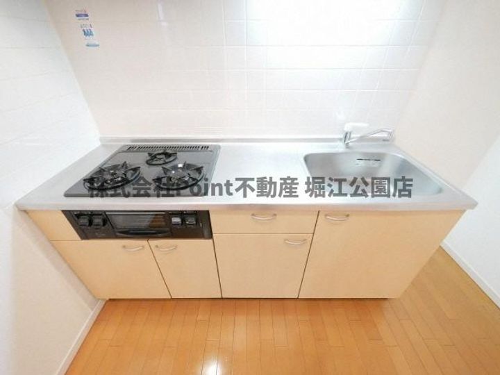 大阪府大阪市天王寺区上汐5(マンション)の賃貸物件のキッチン