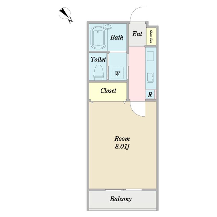 ラテル21の間取り