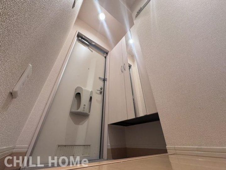 群馬県前橋市箱田町(アパート)の賃貸物件の玄関