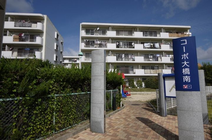 URコーポ大橋南の地図