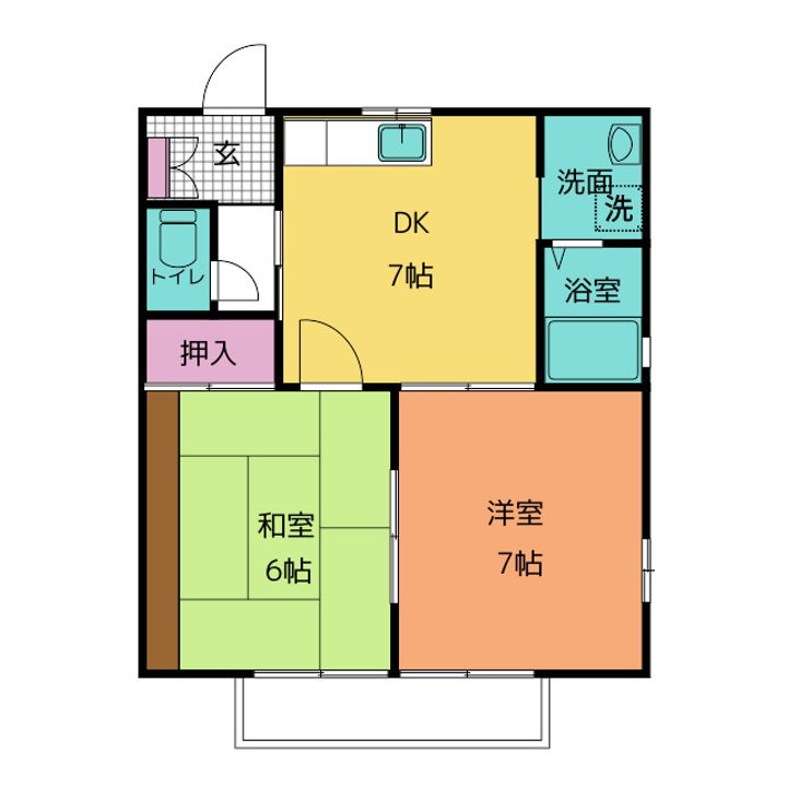 ヒルトップ金沢文庫IIの間取り